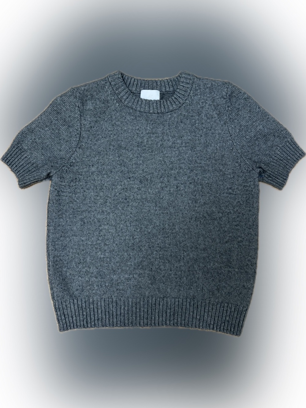 Wool H&M Short Sleeve Sweater